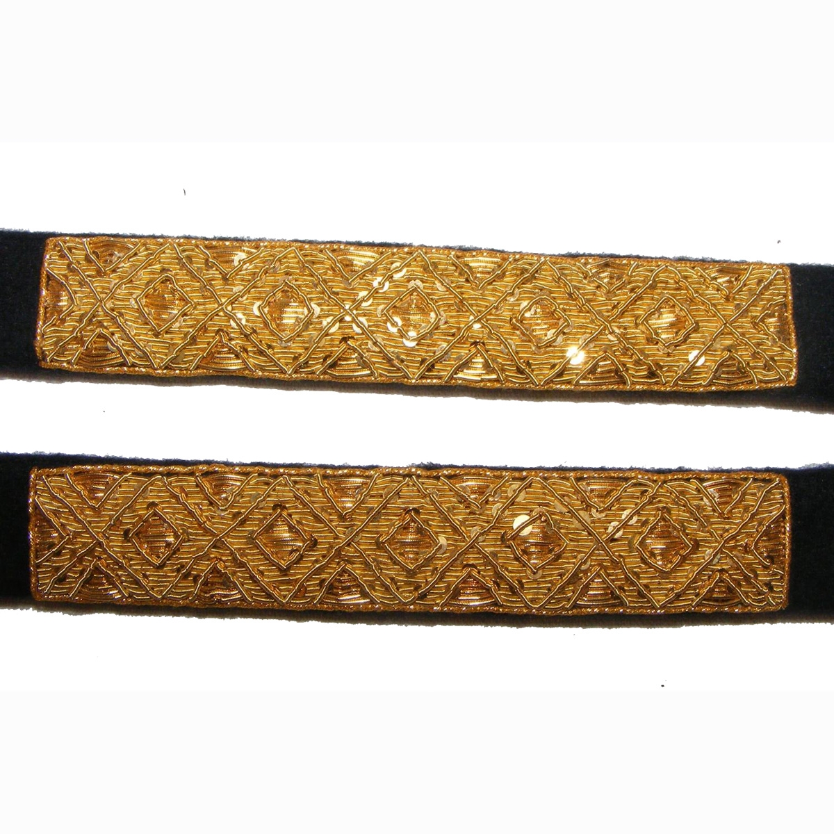 Shoulder straps gold color hand embroidery bullion wire nice quality Cord Shoulder Board